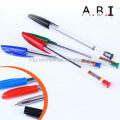 Black promotion cheap plastic ball pen